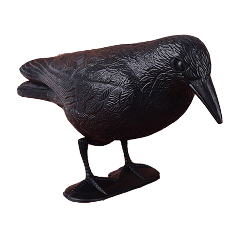 GUGULUZA Стенд для всего тела Flocking Crow Приманка Охота Пластиковые Черный ворон Приманки Hallows \\\\\\\\\\\\\\\\\\\\\\\\\\\\ \'s Day Decor ж/Feet кола, украшение сада